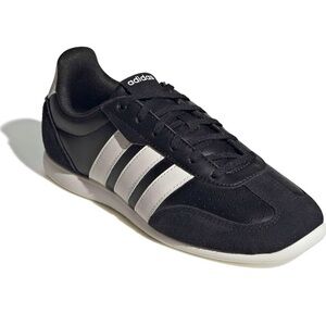 New Adidas Women’s Barreda Low Black and White Sneakers